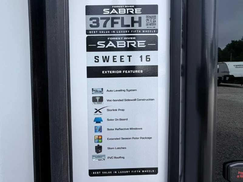 2027 Forest River Sabre 37FLH