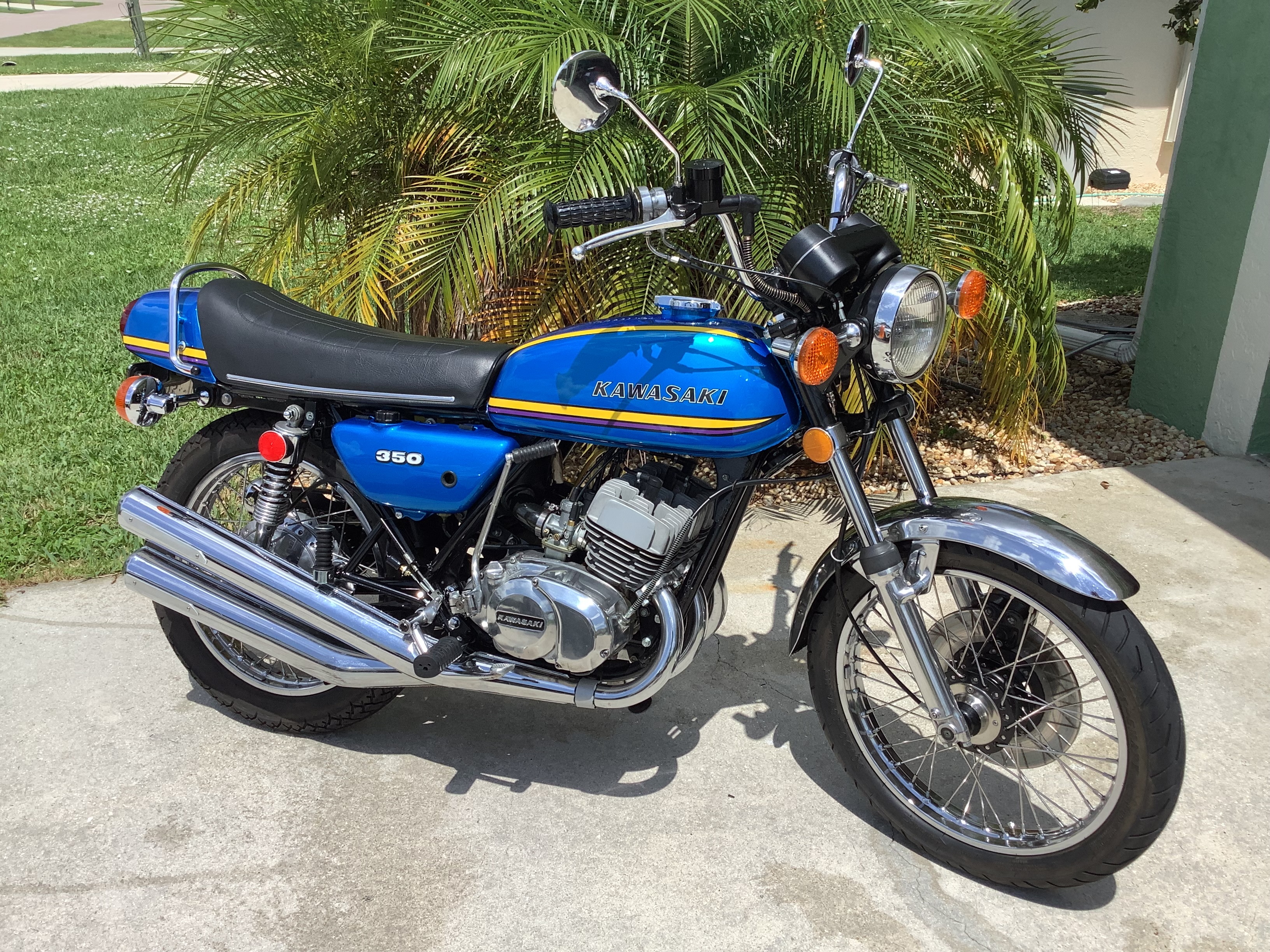 Used 1973 Kawasaki S2 Triple For Sale in Punta Gorda, FL