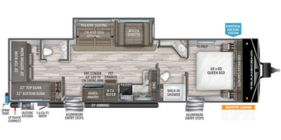 2022 Grand Design TRANSCEND XPLOR 321BH in kennedale TX