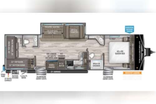 2022 Grand Design TRANSCEND XPLOR 321BH in kennedale TX