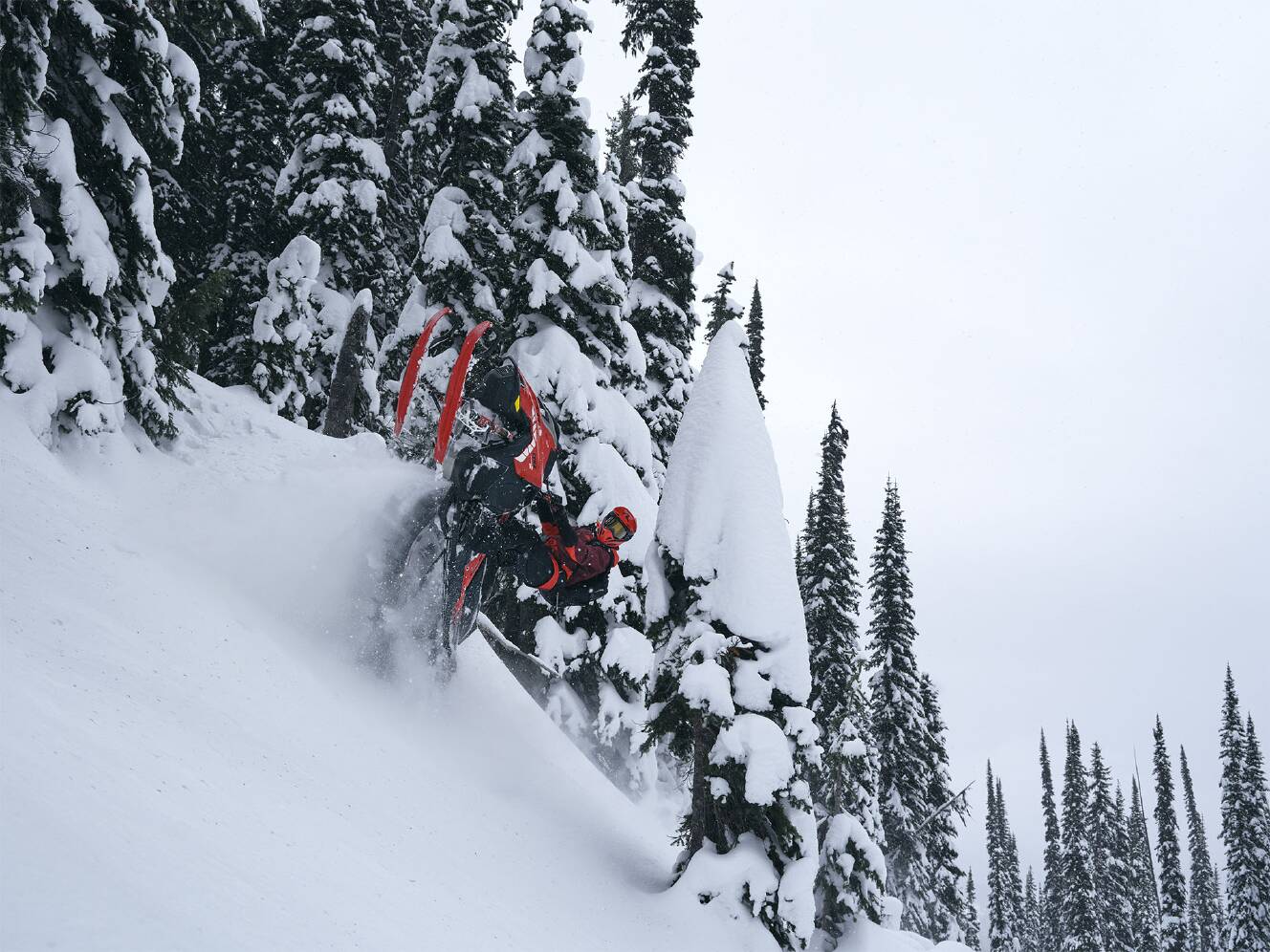 A photo of this 2026 Lynx Shredder RE 3700 850 E-TEC PowderMax SHOT