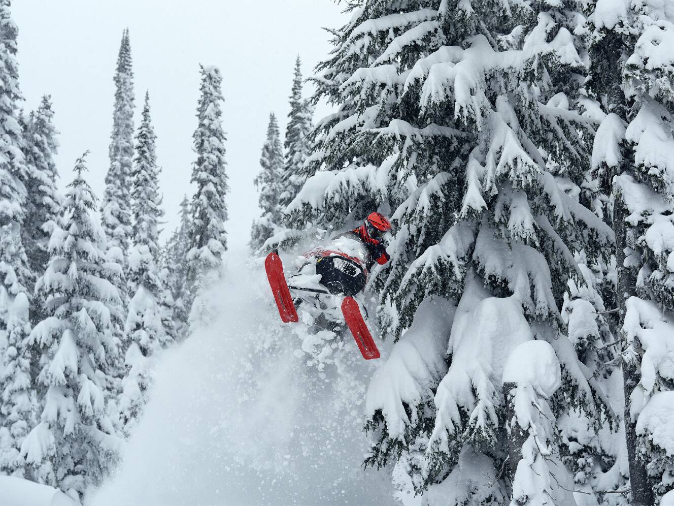 A photo of this 2026 Lynx Shredder RE 3700 850 E-TEC PowderMax SHOT