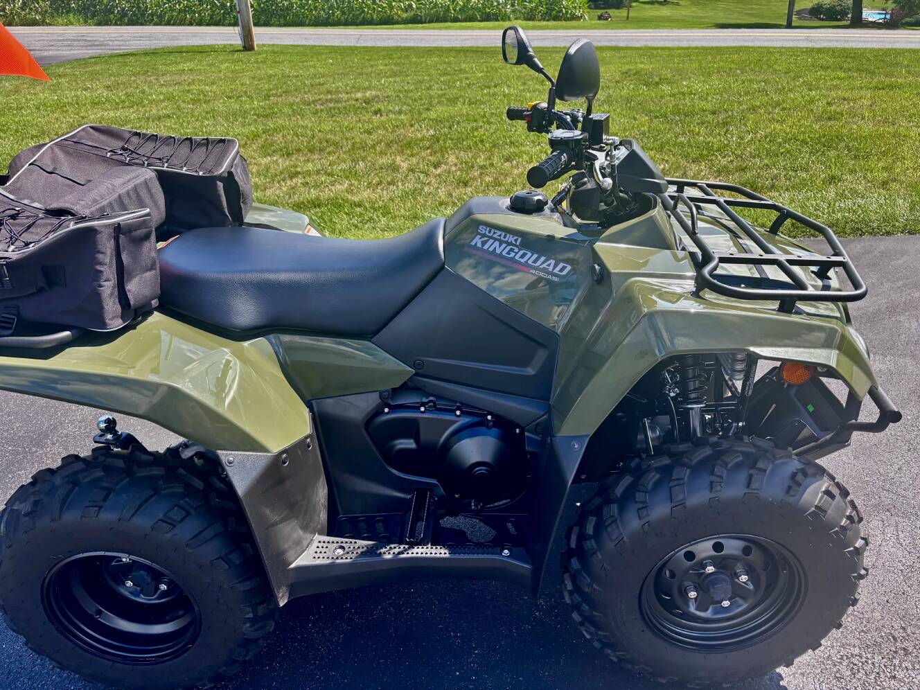 A photo of this 2021 Suzuki KINGQUAD 400 ASI LIMITED EDITION