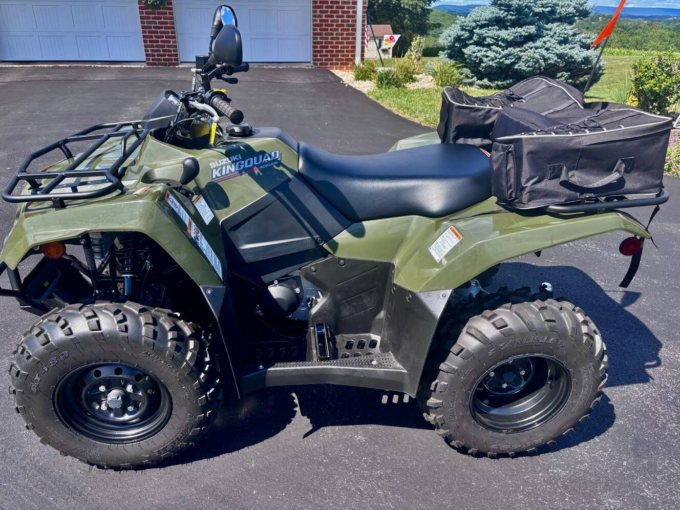 A photo of this 2021 Suzuki KINGQUAD 400 ASI LIMITED EDITION