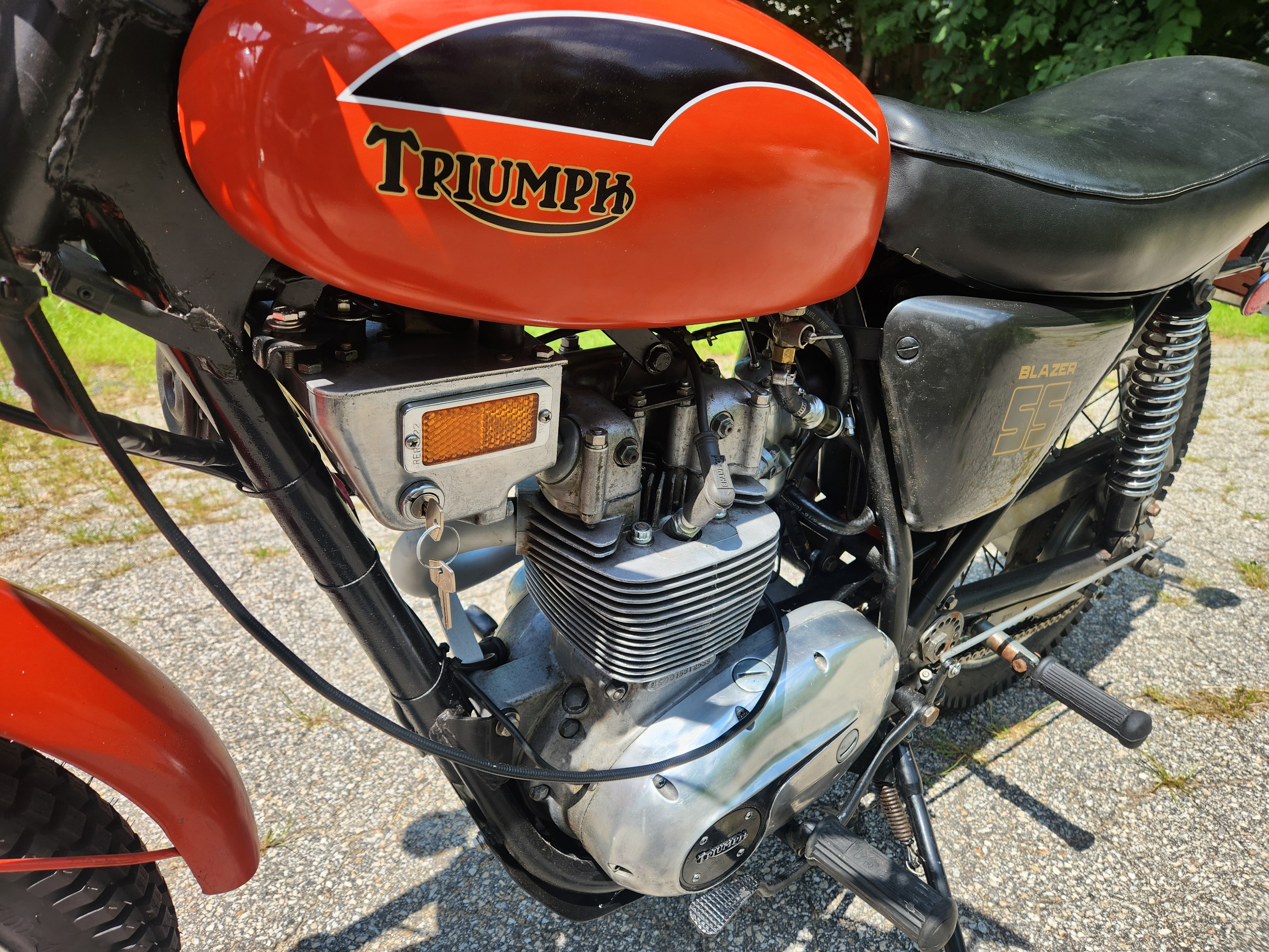 1971 Triumph STREET SCRAMBLER BASE BASE in Chichester, NH