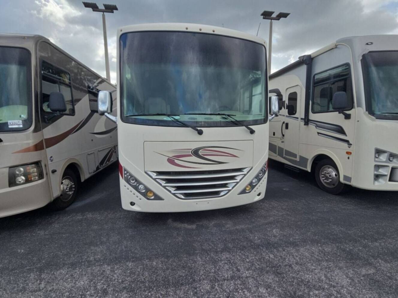 A photo of this 2019 Thor Motor Coach Hurricane 34J