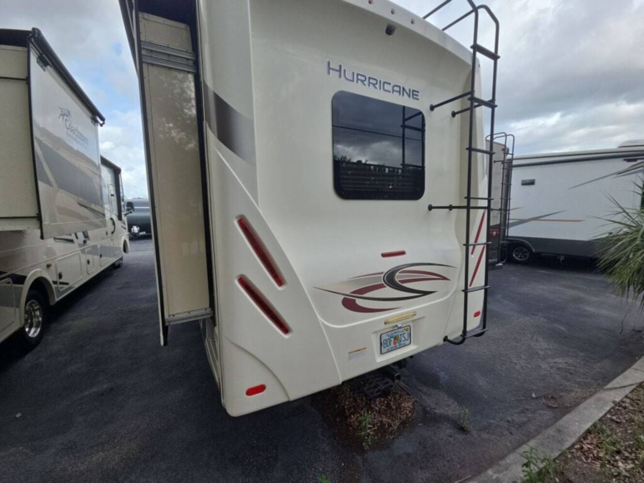 A photo of this 2019 Thor Motor Coach Hurricane 34J