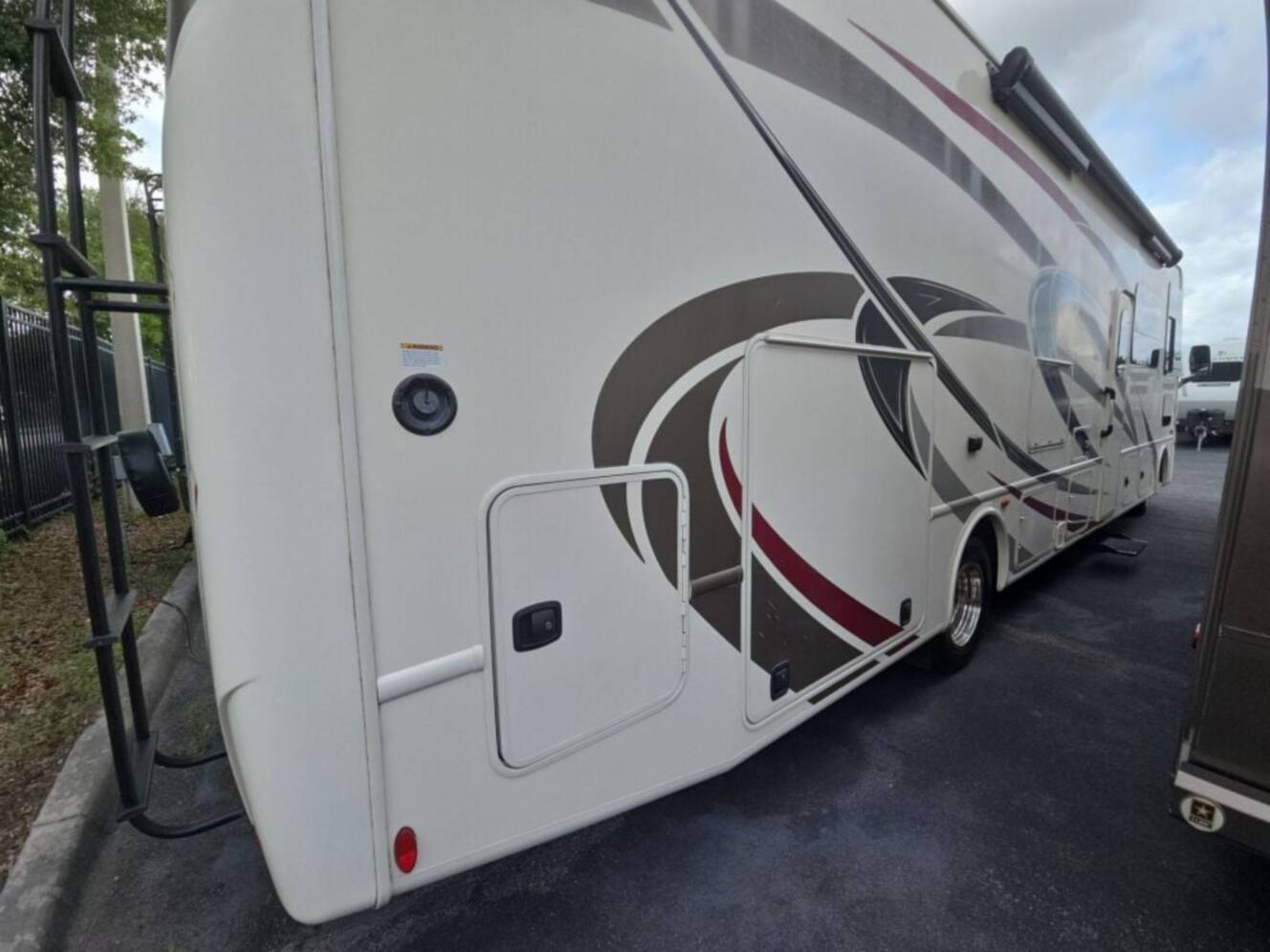 A photo of this 2019 Thor Motor Coach Hurricane 34J