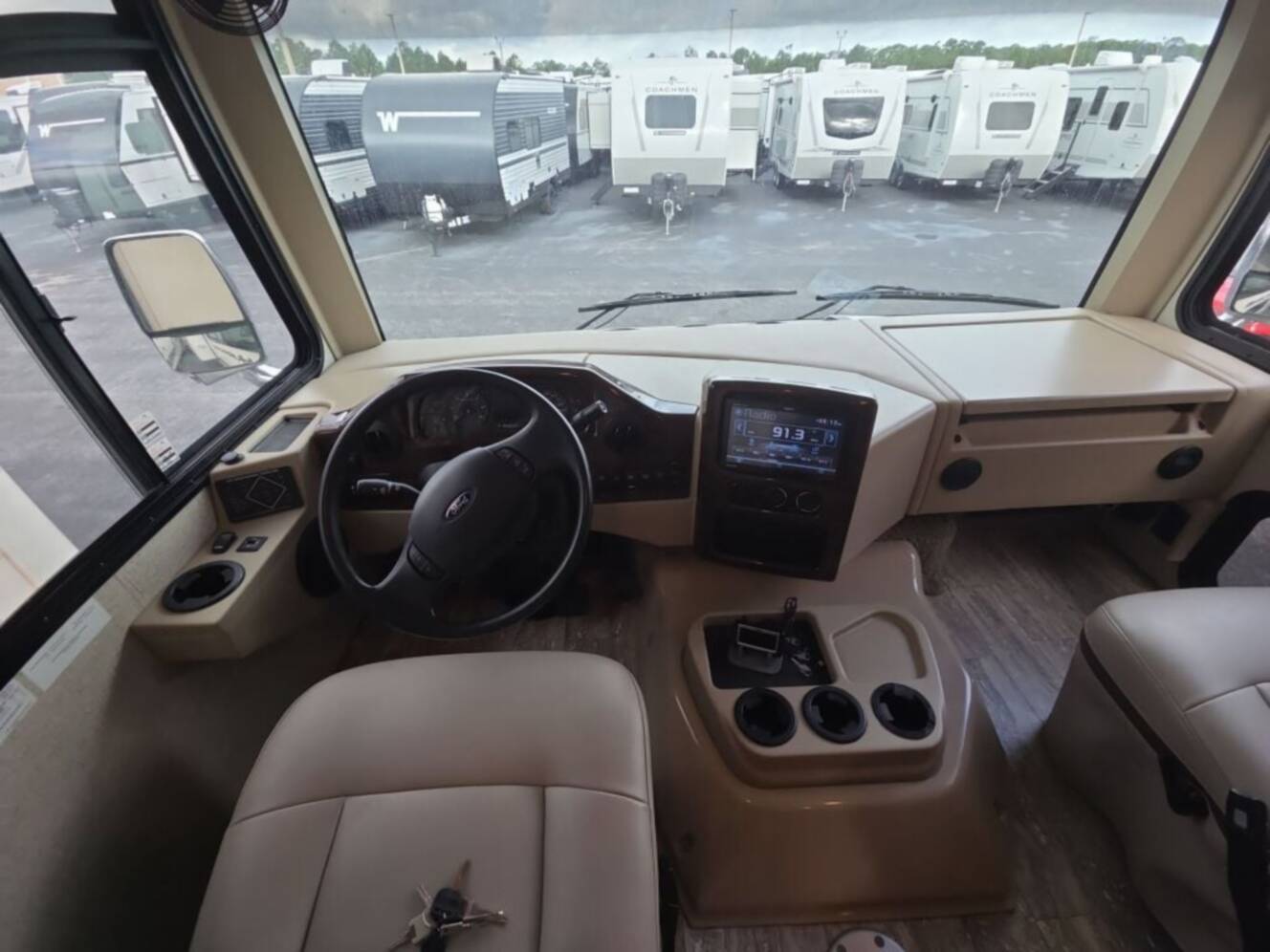 A photo of this 2019 Thor Motor Coach Hurricane 34J