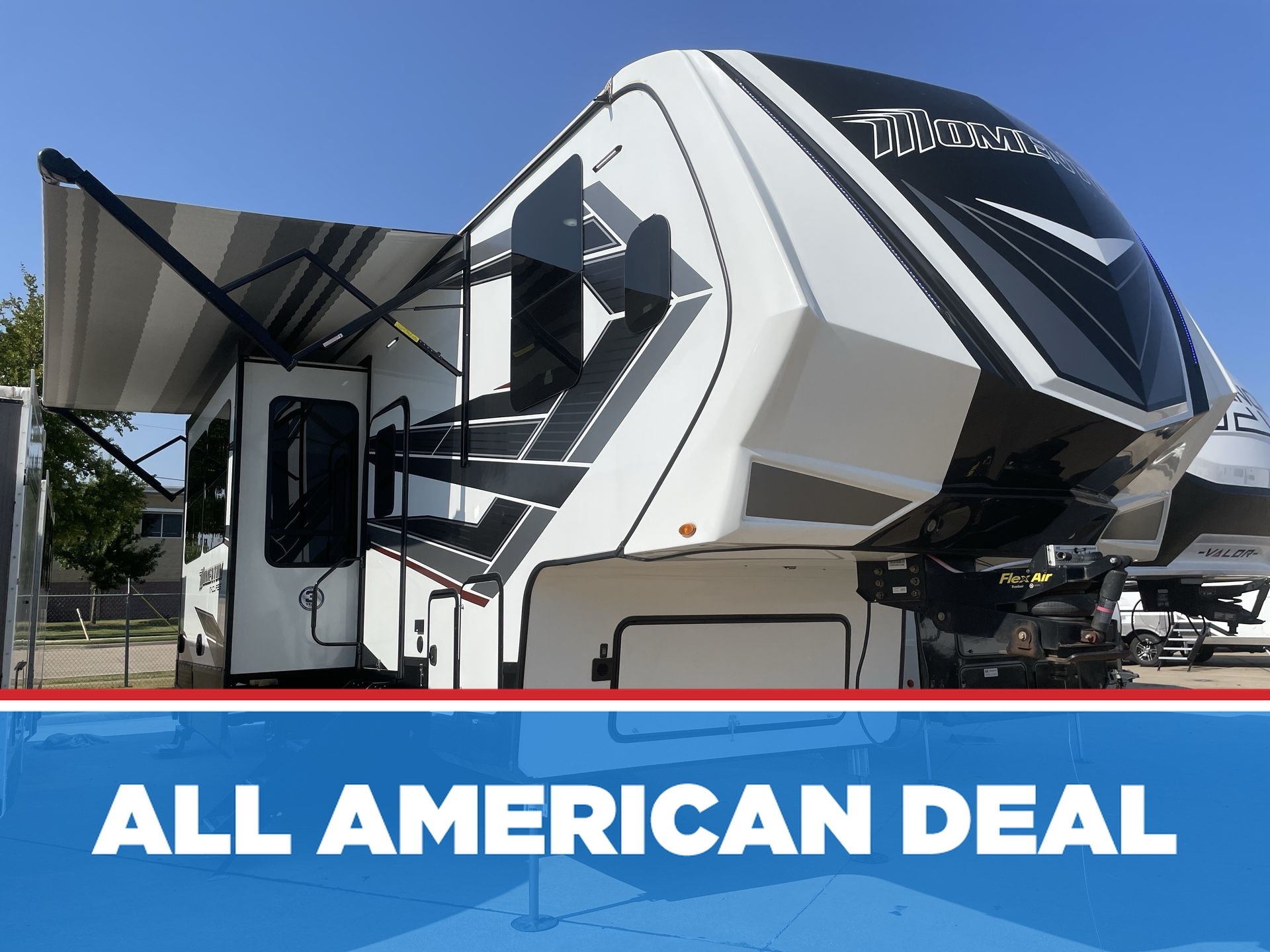 2022 Grand Design Momentum M-Class 349M Fifth Wheel Toy Hauler RV