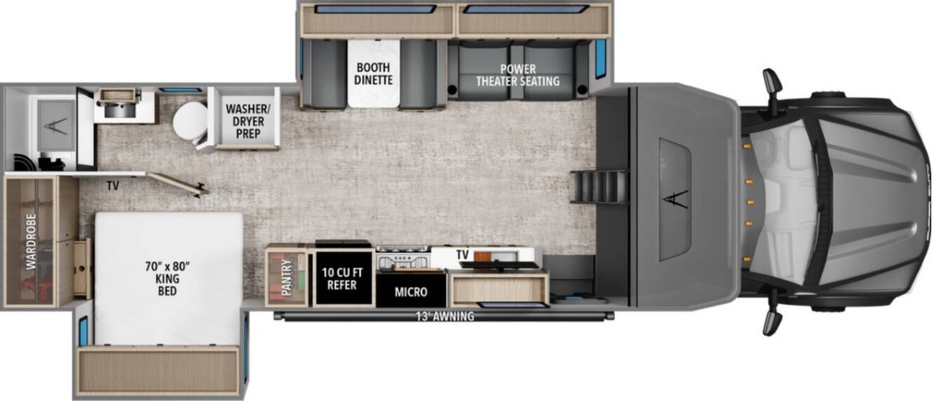 A photo of this 2027 Grand Design Lineage Series F 31ZW