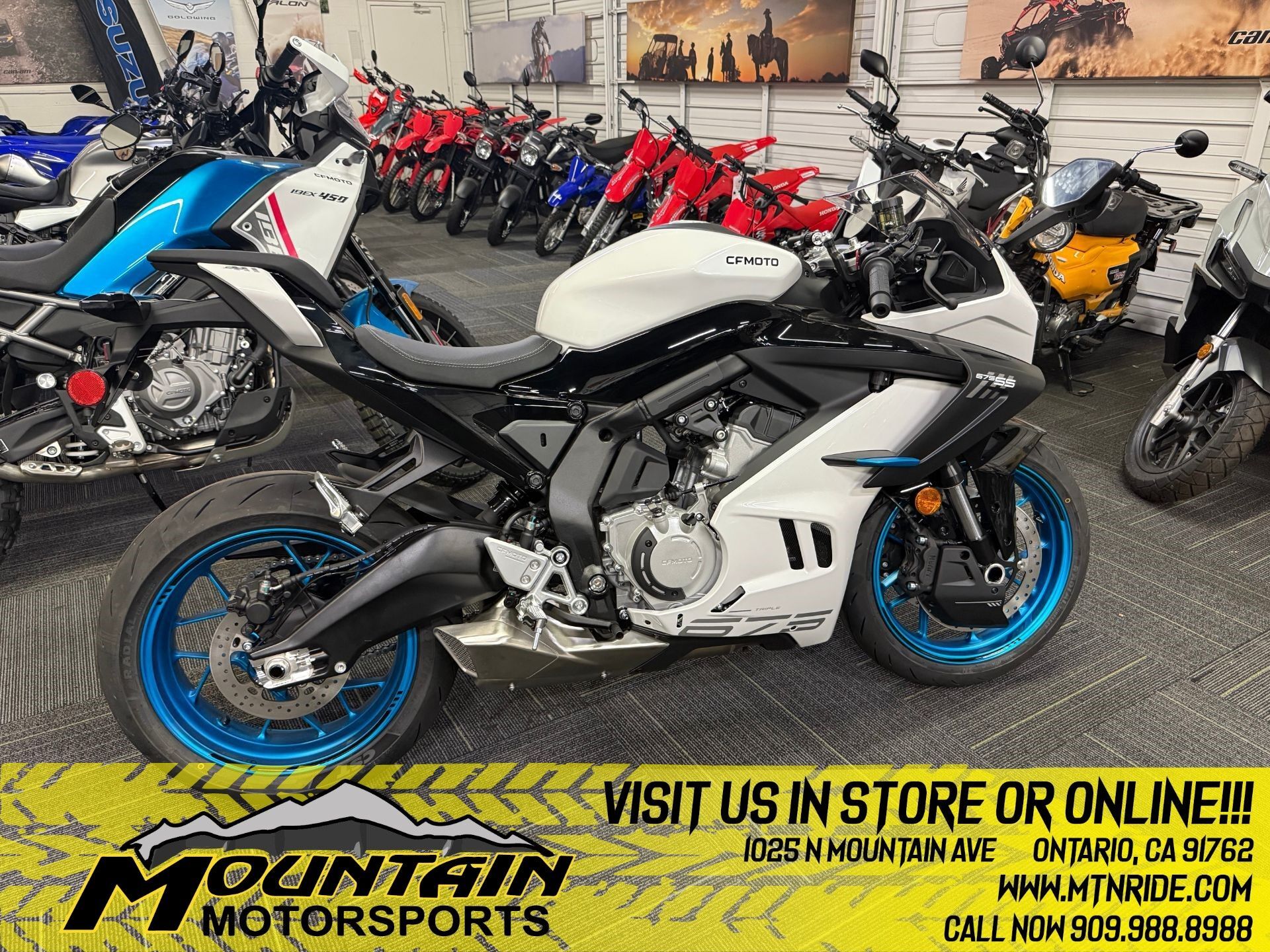White 675 For Sale in California - CFMOTO Motorcycles - Cycle Trader