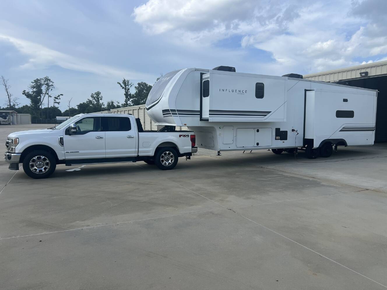 A photo of this 2024 Grand Design INFLUENCE 3503GK