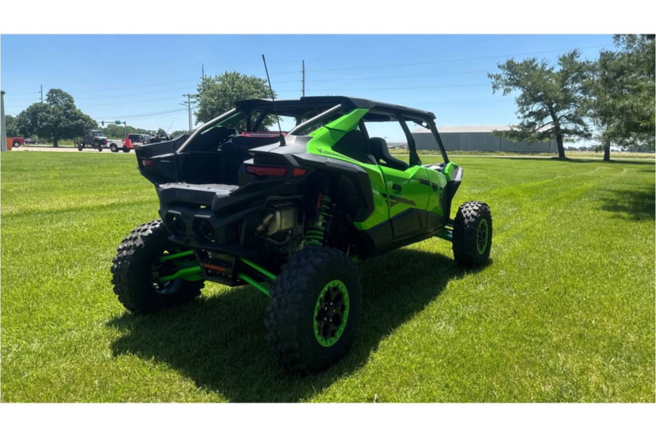 A photo of this 2026 Kawasaki Teryx5 H2 Deluxe eS
