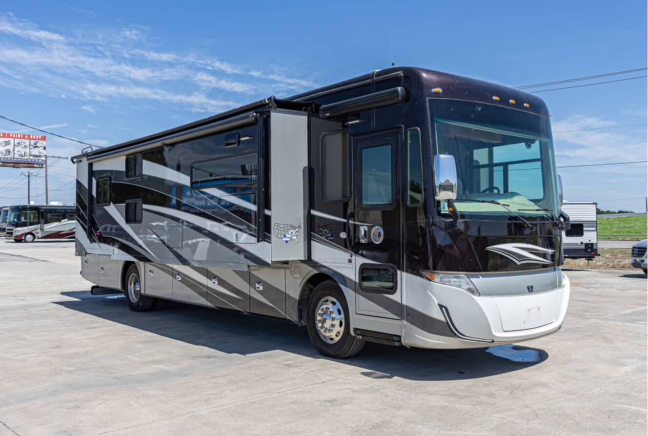 A photo of this 2020 Tiffin Motorhomes Allegro Red 38KA
