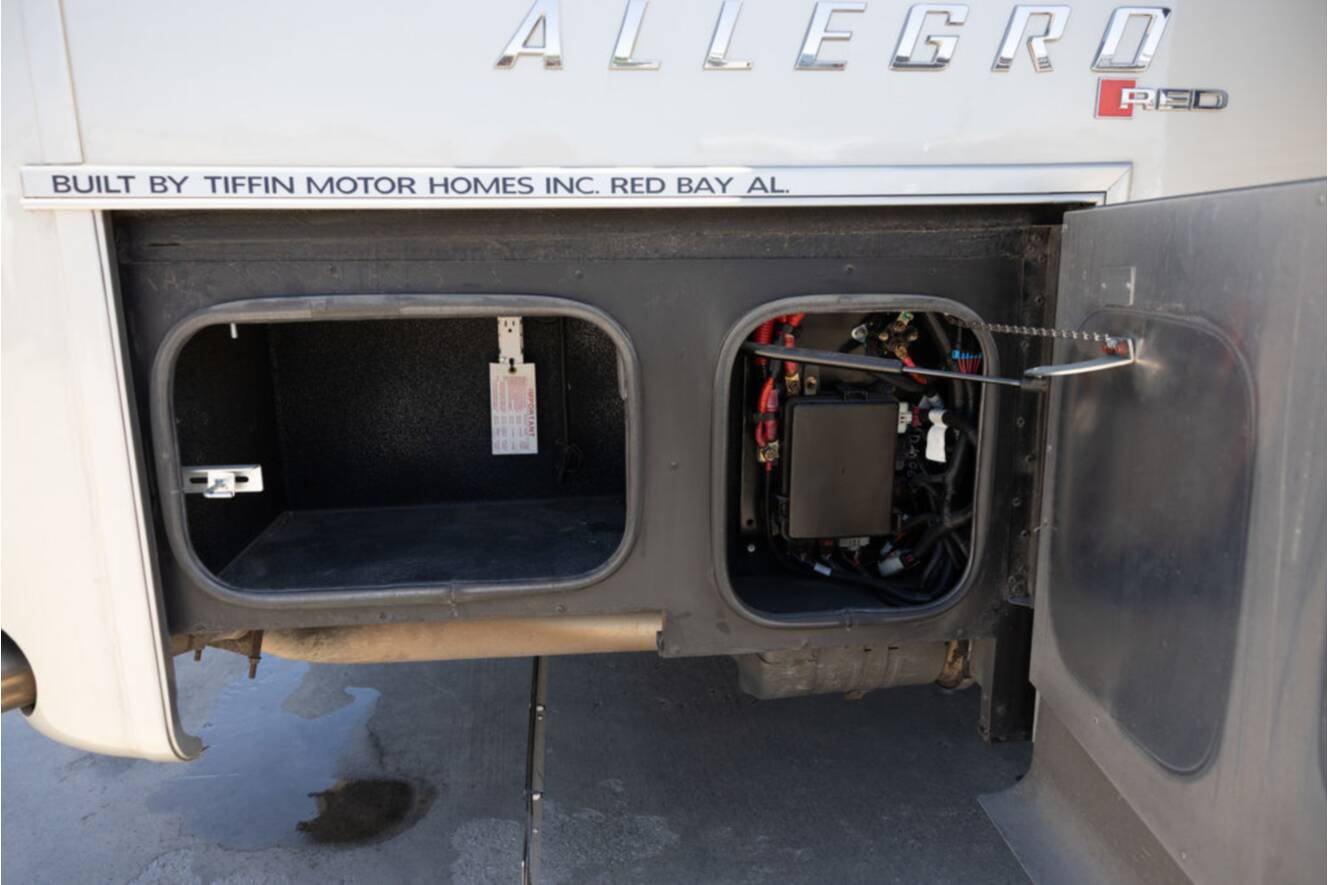 A photo of this 2020 Tiffin Motorhomes Allegro Red 38KA