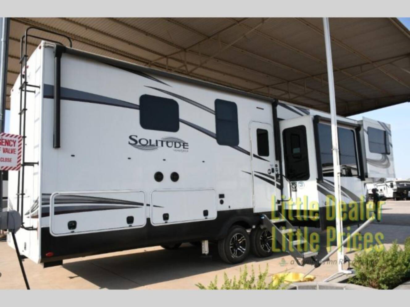 A photo of this 2022 Grand Design Solitude 346FLS