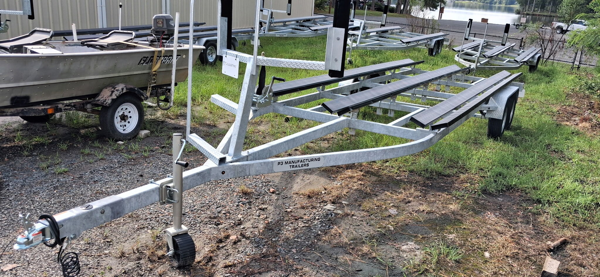 2026 P3 Manufacturing 22/24ft Tritoon trailer in macon GA
