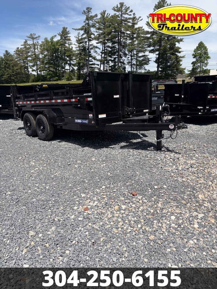 2026 Sure-Trac 82X14 14K LPRO TELESCOPIC DUMP W/TARP AND STAB JACKS in Beaver, WV