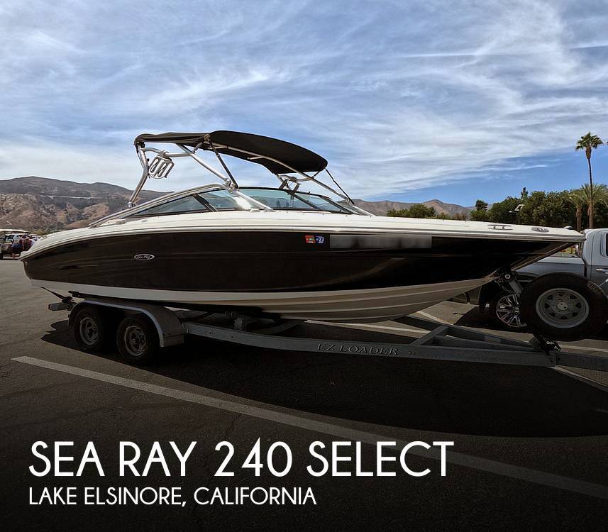 2005 Sea Ray 240 Select in lake elsinore CA