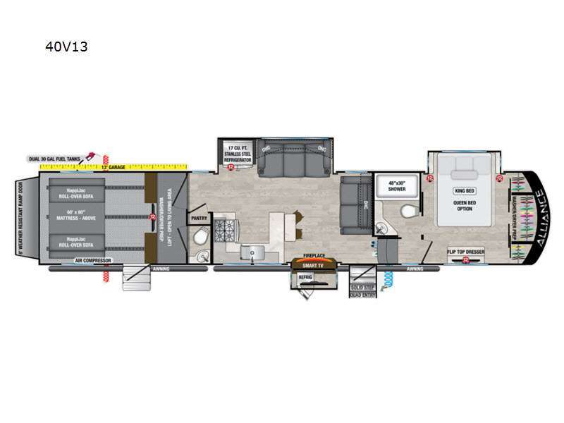 2021 Alliance Rv Valor 40V13 in junction city OR