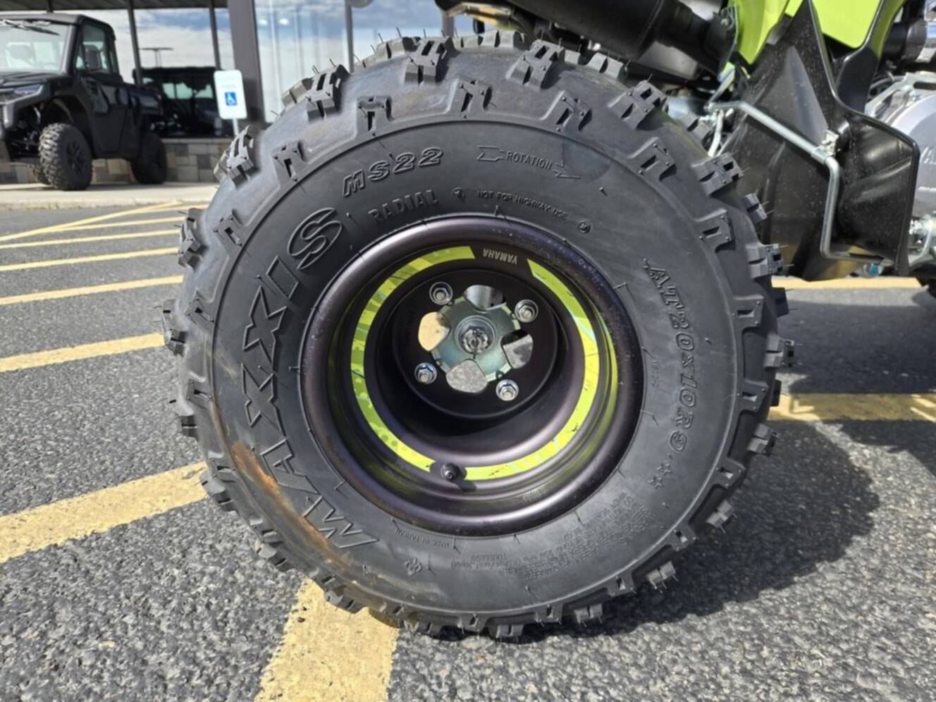 A photo of this 2025 Yamaha YFZ450R SE