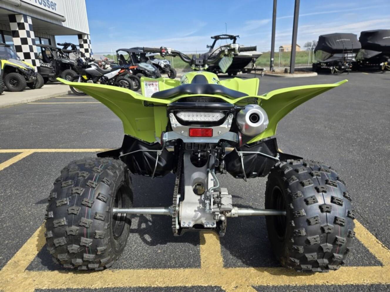 A photo of this 2025 Yamaha YFZ450R SE