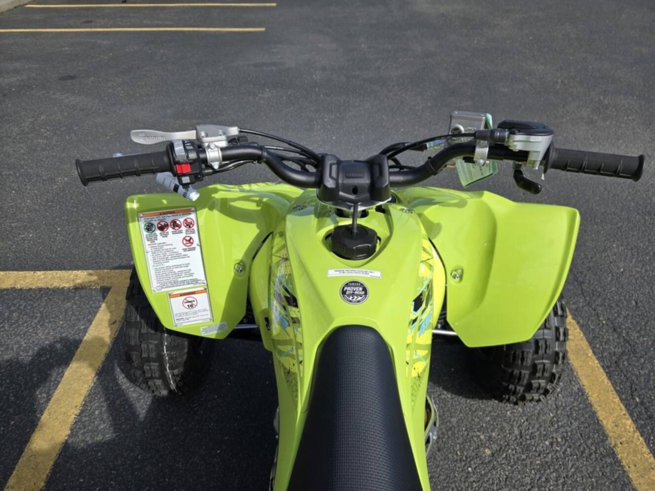 A photo of this 2025 Yamaha YFZ450R SE