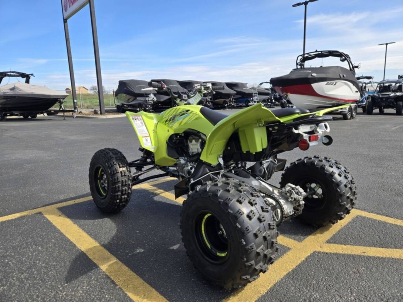 A photo of this 2025 Yamaha YFZ450R SE