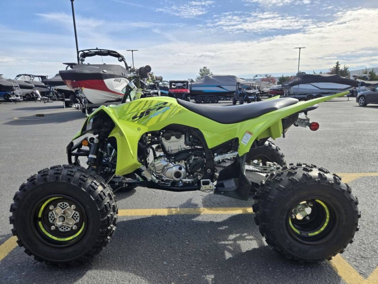 A photo of this 2025 Yamaha YFZ450R SE