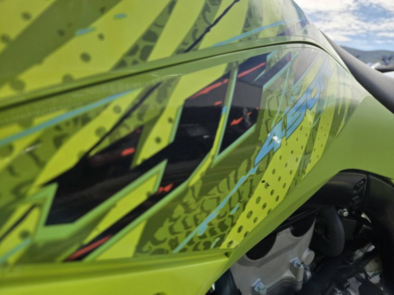 A photo of this 2025 Yamaha YFZ450R SE