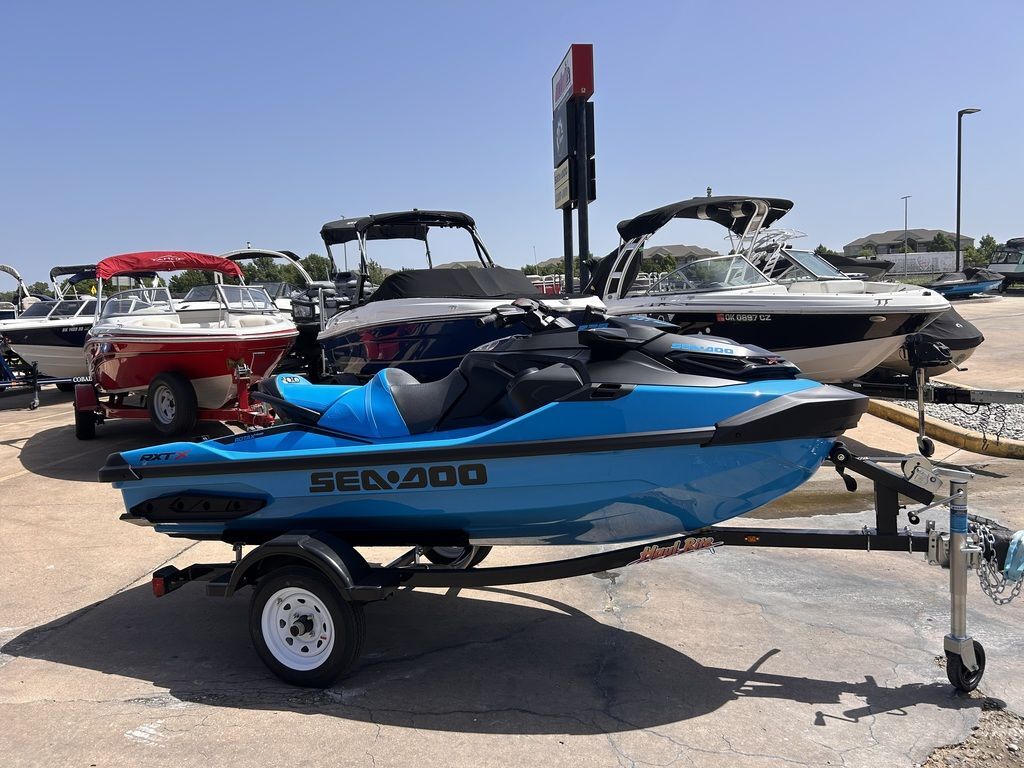 2026 Sea-Doo RXT-X 325 Gulfstream Blue Premium in broken arrow OK