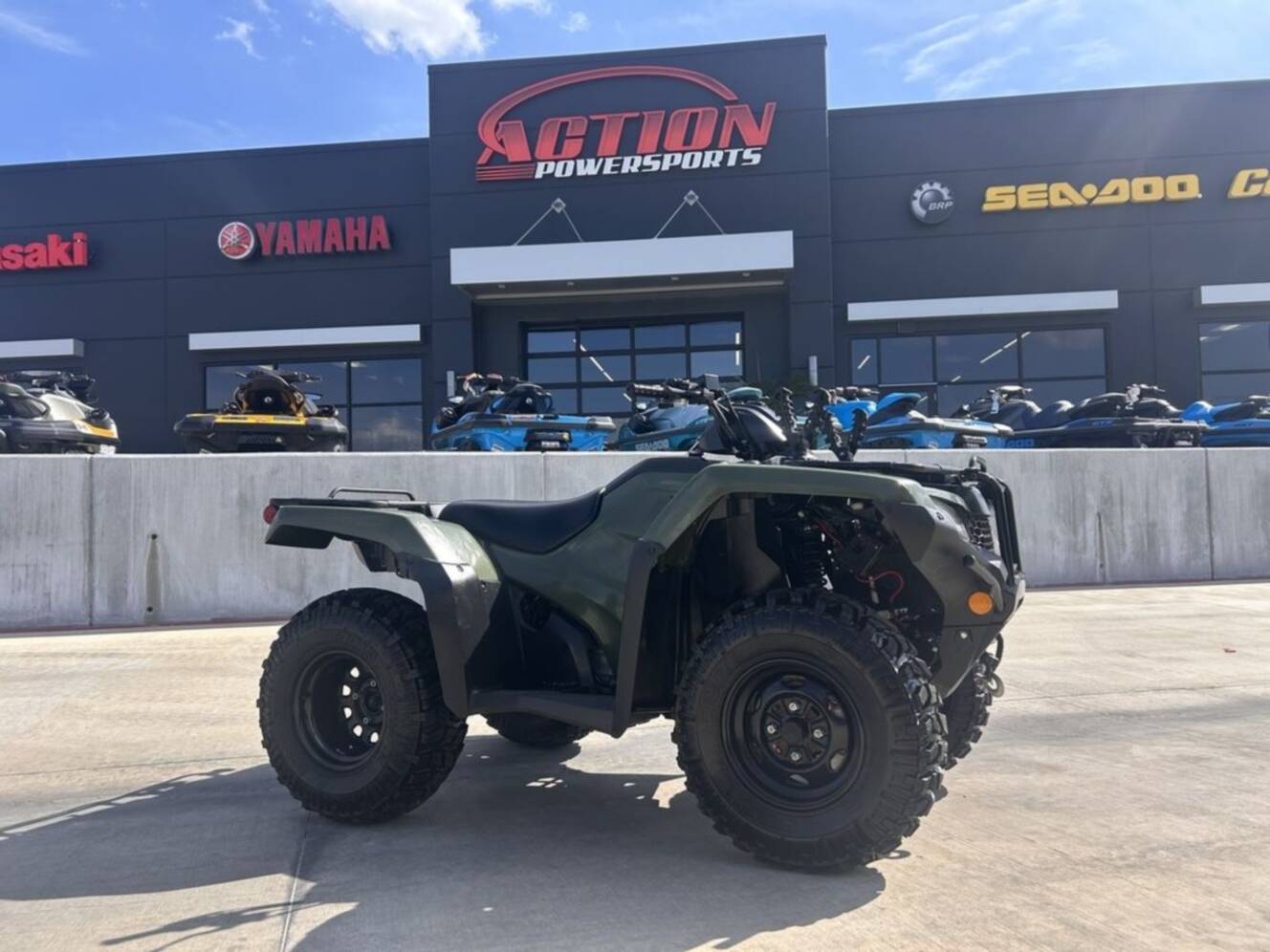A photo of this 2021 Honda® FourTrax Rancher