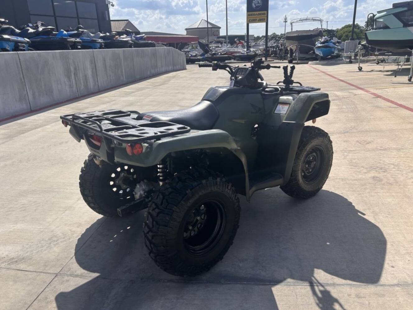 A photo of this 2021 Honda® FourTrax Rancher