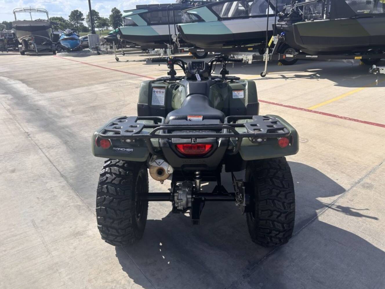 A photo of this 2021 Honda® FourTrax Rancher
