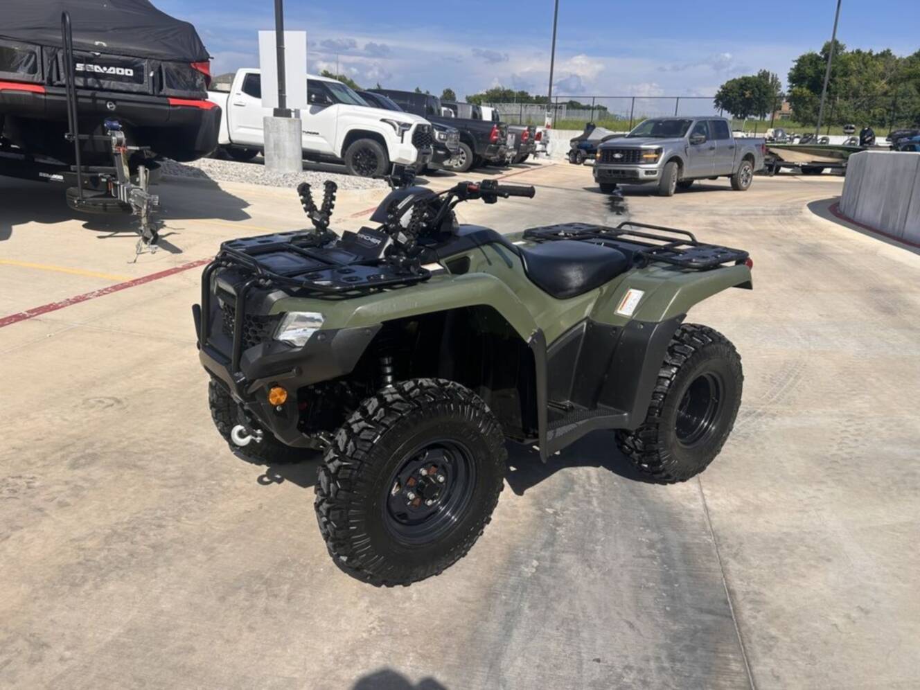 A photo of this 2021 Honda® FourTrax Rancher