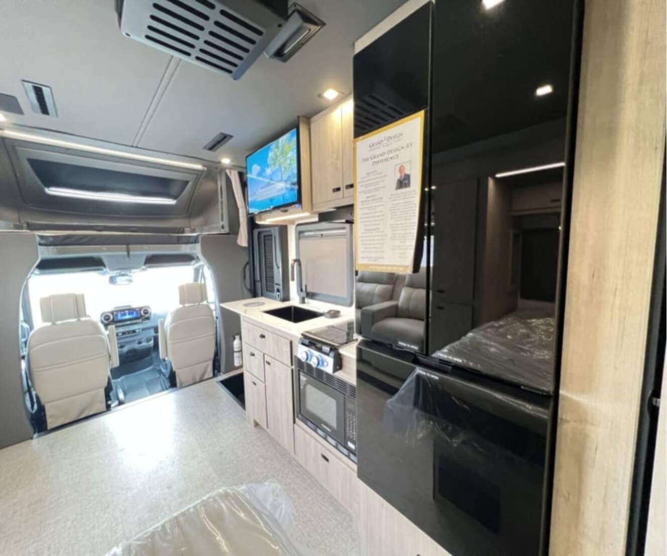 A photo of this 2026 Grand Design LINEAGE SERIES M 25FW-FBP