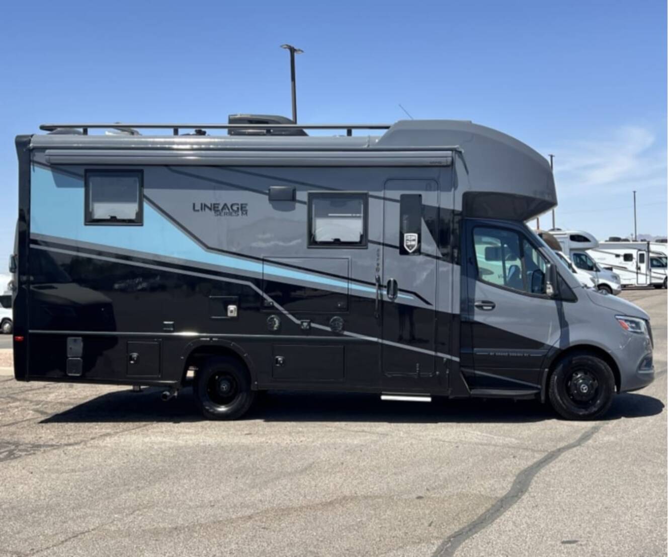 A photo of this 2026 Grand Design LINEAGE SERIES M 25FW-FBP