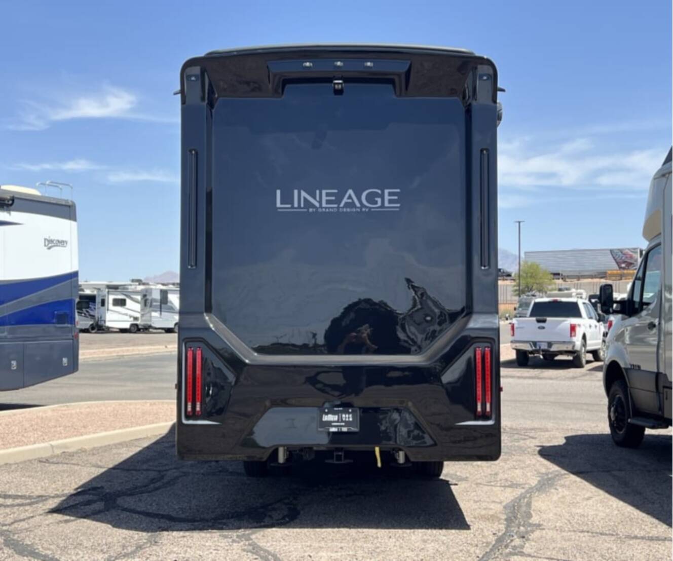 A photo of this 2026 Grand Design LINEAGE SERIES M 25FW-FBP
