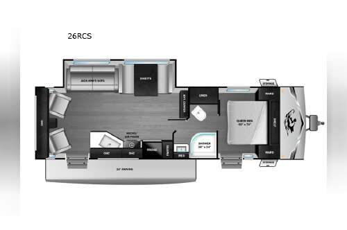 2027 Open Range Rv Colt 26RCS in ceres CA