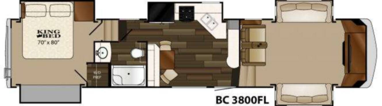 A photo of this 2015 Heartland Big Country 3800 FL