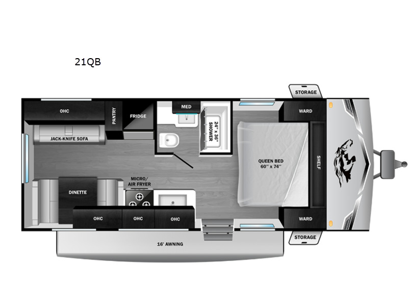 2027 Open Range Rv Colt 21QB in ceres CA