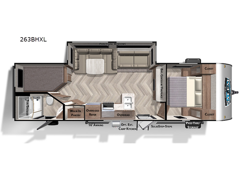 2022 Forest River Rv Salem Cruise Lite 263BHXL in fountain valley CA