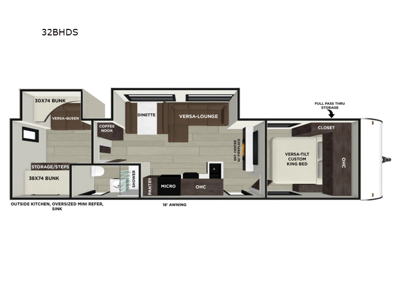 2027 Forest River Rv Salem 32BHDS in fremont OH