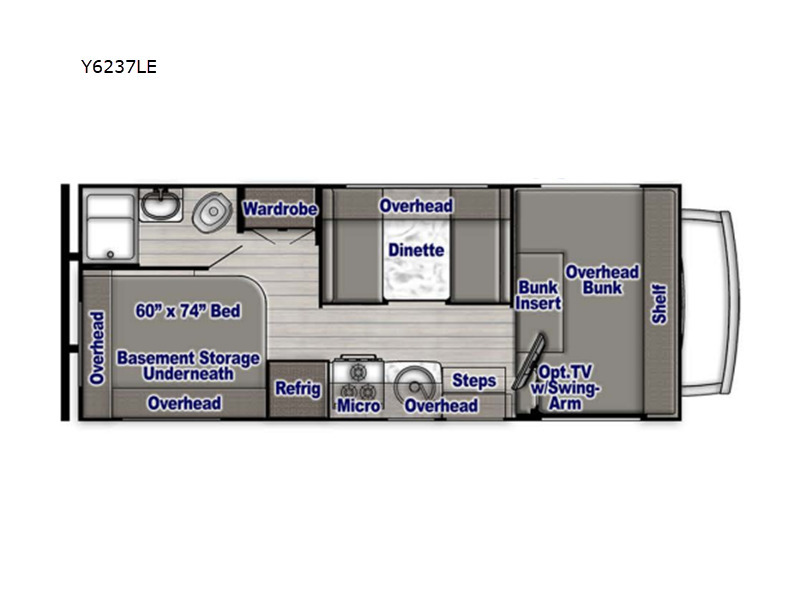 A photo of this 2025 Gulf Stream Rv Yellowstone Y6237LE