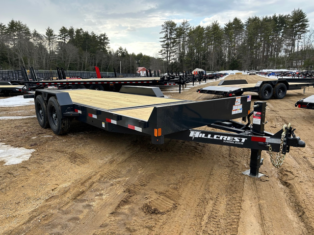 2026 HILLCREST 7X16+4 Powder Coated 16K Partial Tilt Equipment Tr in Loudon, NH