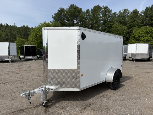 2026 STEALTH 5X10 Aluminum Enclosed Cargo W/Rear Ramp & Heavy D in Turner, ME