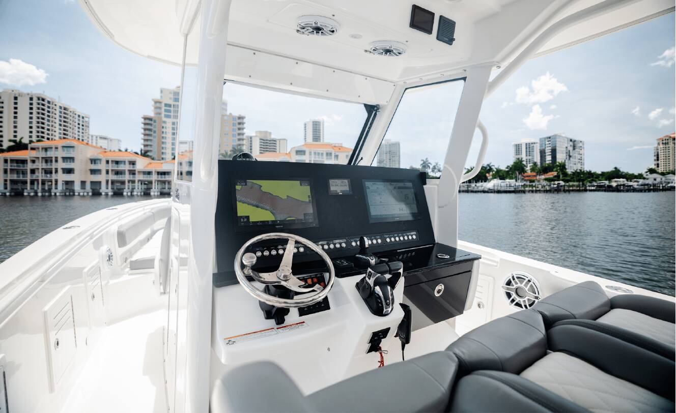 A photo of this 2024 Everglades 365 Center Console