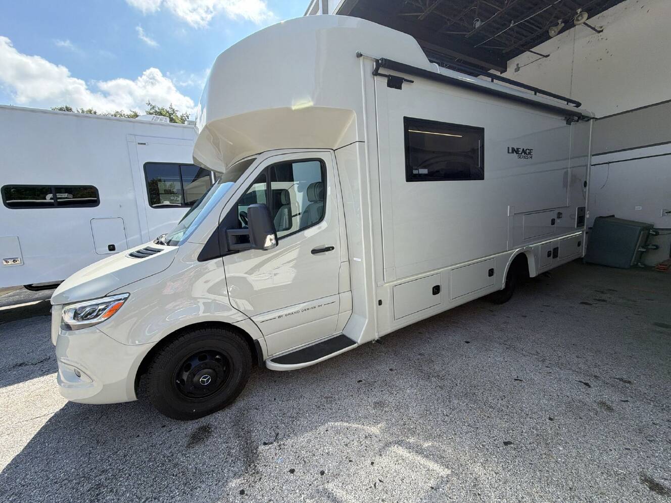 A photo of this 2027 Grand Design Lineage Series M 25FW
