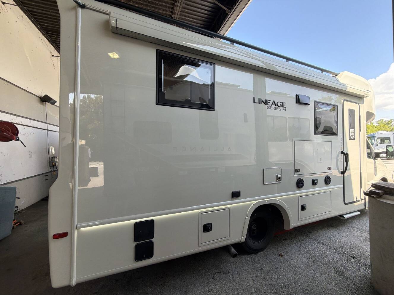 A photo of this 2027 Grand Design Lineage Series M 25FW